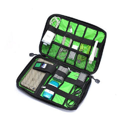 New Electronic Accessories Travel Bag Nylon Mens Travel Organizer For Date Line SD Card USB Cable Digital Device Bag