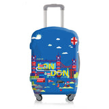 London UK Tower Bridge Elastic Luggage Protective Cover for 20 To 30 Inch Trolley Suitcase Protect Dust Bag Case Travel Accessories Supplies