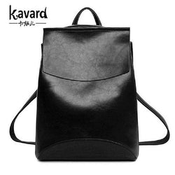 2016 Design PU Leather Backpack Women Backpacks For Teenage Girls School Bags Black Summer Brand Vintage Backpack Mochilas Mujer