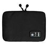 New Electronic Accessories Travel Bag Nylon Mens Travel Organizer For Date Line SD Card USB Cable Digital Device Bag