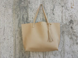 Ankareeda Luxury Brand Women Shoulder Bag Soft Leather TopHandle Bags Ladies Tassel Tote Handbag High Quality Women's Handbags
