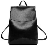 2016 Design PU Leather Backpack Women Backpacks For Teenage Girls School Bags Black Summer Brand Vintage Backpack Mochilas Mujer