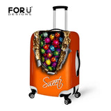 Chocolate Sweets Style Travel Luggage Accessories for Suitcase Protector Cover Bags for Case, Elastic Luggage Cover for Men Women