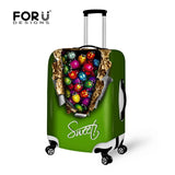 Chocolate Sweets Style Travel Luggage Accessories for Suitcase Protector Cover Bags for Case, Elastic Luggage Cover for Men Women