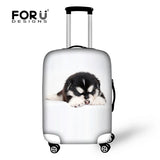 New 18-30inch Animal Cat, Kitten, Dog, Puppy Travel Suitcase Luggage Protective Cover With Storage Bag,High Waterproof Baggage Cover 6 colors