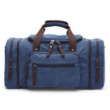 2017 Men's Vintage Travel Bag Large Capacity Canvas Tote Portable Luggage Daily Handbag Bolsa  Free Shipping Wholesale P422