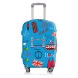 London UK Tower Bridge Elastic Luggage Protective Cover for 20 To 30 Inch Trolley Suitcase Protect Dust Bag Case Travel Accessories Supplies