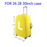 Elastic Luggage Covers Leaf Printed Travel Luggage Cover Waterproof Suitcase Covers for 18/20/22/24/26/28/30inch Cases