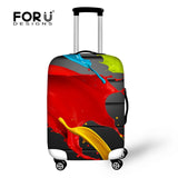 Elastic Luggage Covers Leaf Printed Travel Luggage Cover Waterproof Suitcase Covers for 18/20/22/24/26/28/30inch Cases