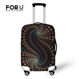 Elastic Luggage Covers Leaf Printed Travel Luggage Cover Waterproof Suitcase Covers for 18/20/22/24/26/28/30inch Cases