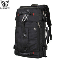 BAIJIAWEI Large Capacity Fashion Men Backpack Waterproof Travel Backpack Multifunctional Bags Male Laptop Backpacks mochila