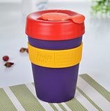 Colourful Keep Coffee Cup With Lid Water Bottle Car  Coffee Seal #WarOnWasteAU Free Shipping