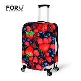 FORUDESIGNS Travel Suitcase Protective Clover Cover Luggage Accessories for 18-28 inch Trolley Case Durable Anti-dust Luggage Covers
