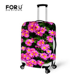 FORUDESIGNS Travel Suitcase Protective Clover Cover Luggage Accessories for 18-28 inch Trolley Case Durable Anti-dust Luggage Covers