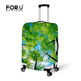 FORUDESIGNS Travel Suitcase Protective Clover Cover Luggage Accessories for 18-28 inch Trolley Case Durable Anti-dust Luggage Covers