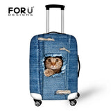 Durable Suitcase Protective Covers Thick Elastic Stretch Spandex Luggage Cover Apply To 18/20/22/24/26/28/30 Inch Trolley Cases