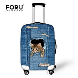 Durable Suitcase Protective Covers Thick Elastic Stretch Spandex Luggage Cover Apply To 18/20/22/24/26/28/30 Inch Trolley Cases