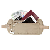 ECOSUSI New Travel Bag Waist Bag Travel Waist Pouch Belt Money Wallet Bags Passport Holders Change Safe Strap
