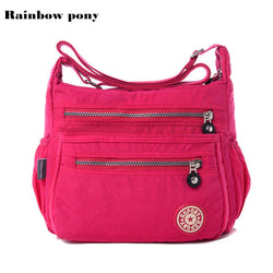 RAINBOW PONY Women Messenger Bag Nylon Women Bags Shoulder Cross body Bags