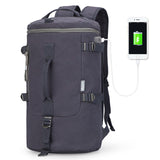 Muzee High Capacity Travel Bag New Arrival Cylinder package Multifunction Rusksack Male Fashion Backpack