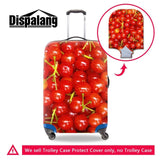 Cute Fruit luggage covers Cherry waterproof suitcase protective covers elastic polyester travel accessories luggage protector