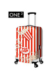 Newest design fashion customised luggage cover, colourful suitcase cover for girls, luggage protective cover