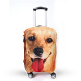 Cute Animal Pattern Travel Luggage Protective Suitcase Cover Luggage Cover Apply To 19~32 Inch Case Excellent Elastic