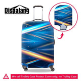 Creative design travel trolley luggage cover excellent elastic waterproof suitcase protective cover for 18-30 inch trunk case
