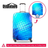 Creative design travel trolley luggage cover excellent elastic waterproof suitcase protective cover for 18-30 inch trunk case