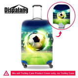 Brand New Portable Elastic Travel Luggage Cover Diamond Surface 3D Print Stretch Protect Suitcase Cover Apply to 18-30 Inch Case