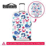 New Leopard Print Luggage Protection Cover For 18-30 inch Suitcase Fashion Elastic Luggage Cover Cool Travel Trolley Accessories