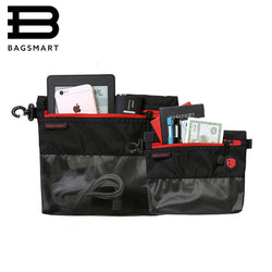 BAGSMART 2 PCS Travel Bags Multifunction Passport Organiser Money Holder Waterproof Cosmetic Bag Packing Bag